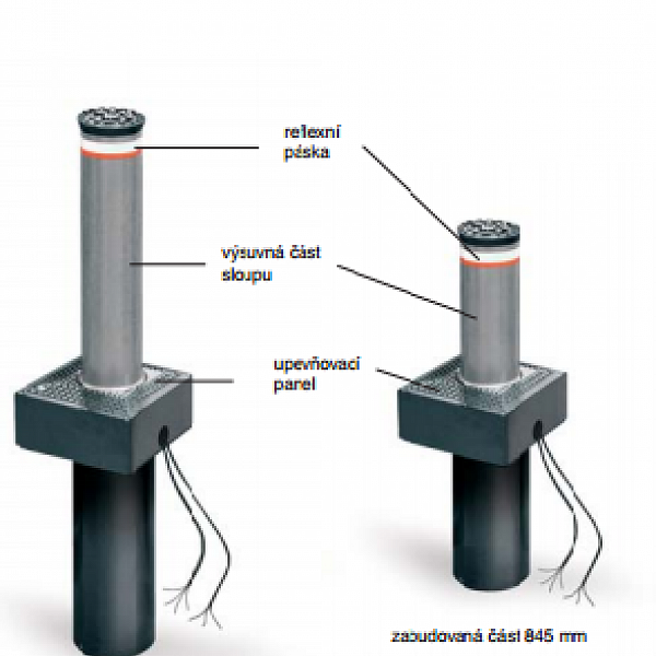 parkovací sloupky vigilo 12