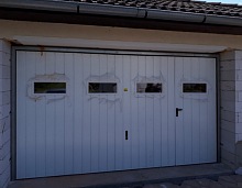 výklopná garážová vrata 14