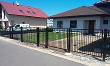 dvoukřídlá brána 4