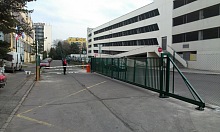 parkovací zábrany - závora a brána