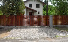 posuvná vjezdová vrata 4