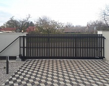 posuvná vjezdová vrata 6